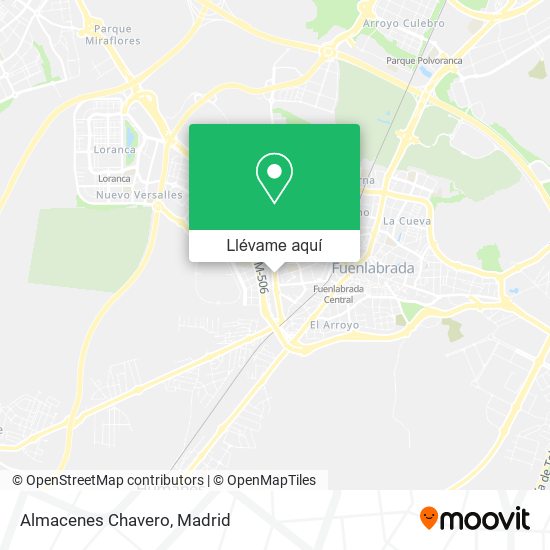 Mapa Almacenes Chavero
