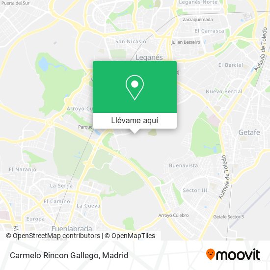 Mapa Carmelo Rincon Gallego