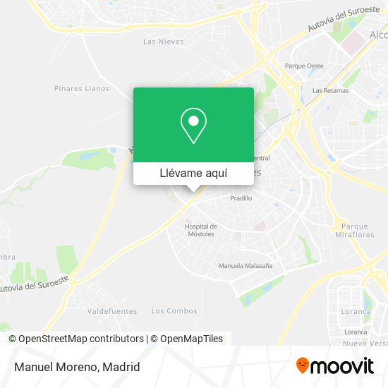 Mapa Manuel Moreno