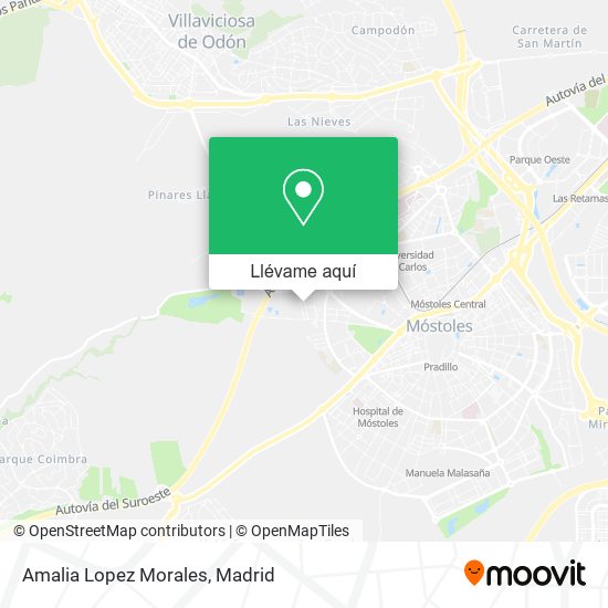 Mapa Amalia Lopez Morales