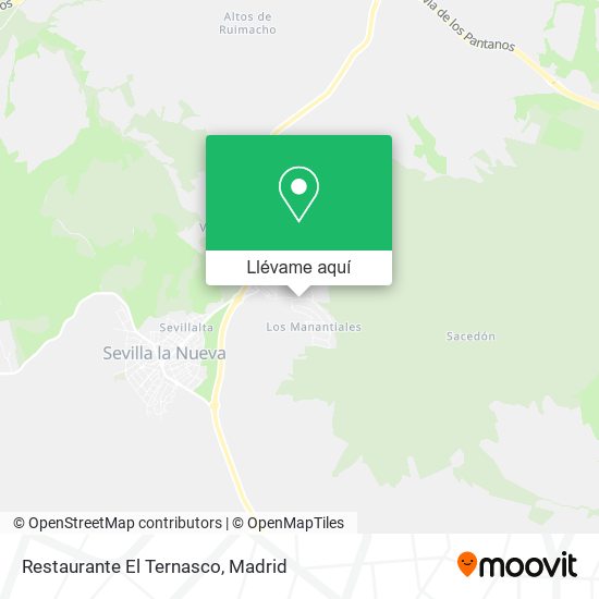 Mapa Restaurante El Ternasco
