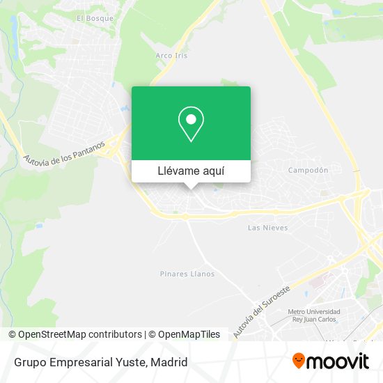 Mapa Grupo Empresarial Yuste