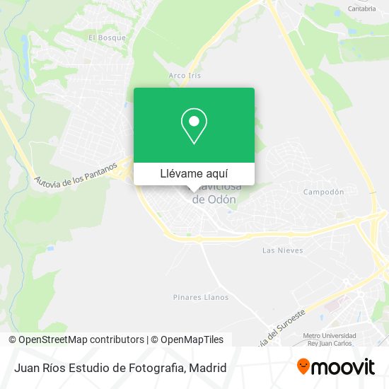 Mapa Juan Ríos Estudio de Fotografia