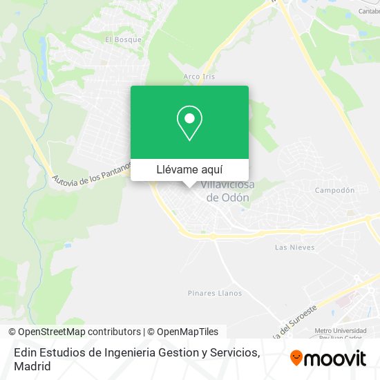 Mapa Edin Estudios de Ingenieria Gestion y Servicios