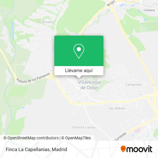 Mapa Finca La Capellanias