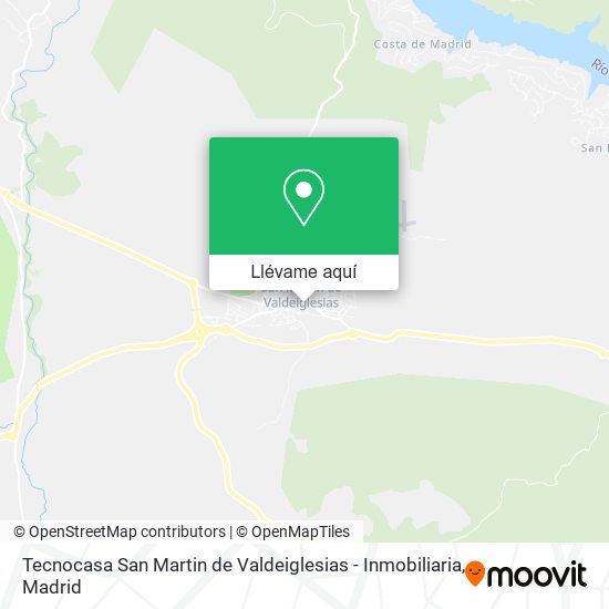 Mapa Tecnocasa San Martin de Valdeiglesias - Inmobiliaria
