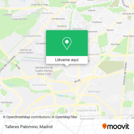 Mapa Talleres Palomino