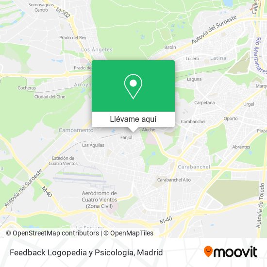 Mapa Feedback Logopedia y Psicología