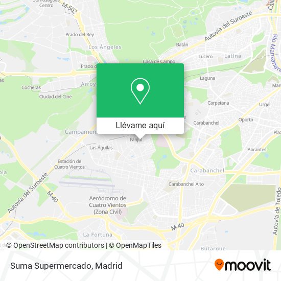 Mapa Suma Supermercado