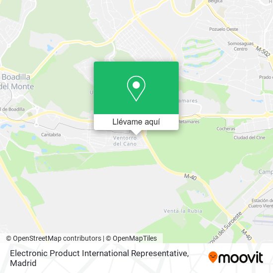 Mapa Electronic Product International Representative