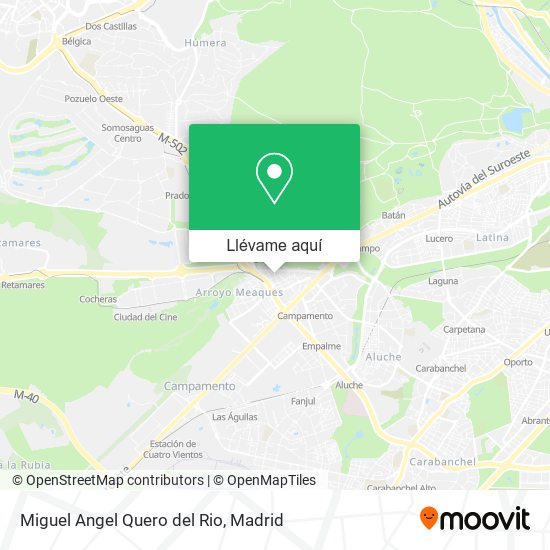 Mapa Miguel Angel Quero del Rio