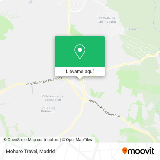 Mapa Moharo Travel