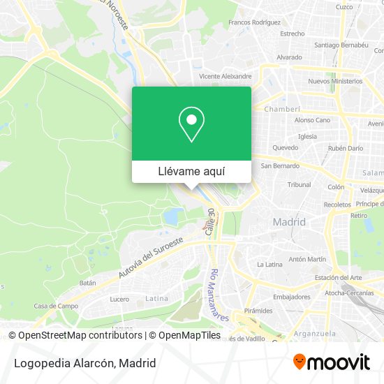Mapa Logopedia Alarcón