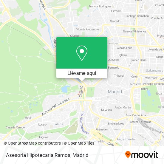 Mapa Asesoria Hipotecaria Ramos