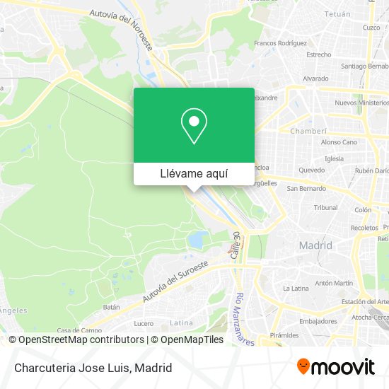 Mapa Charcuteria Jose Luis