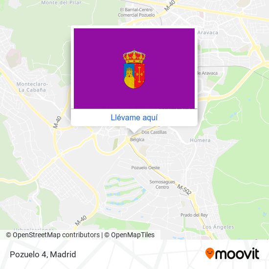 Mapa Pozuelo 4