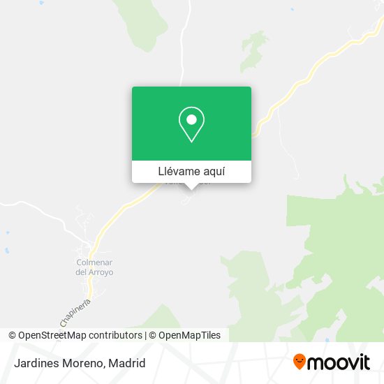 Mapa Jardines Moreno