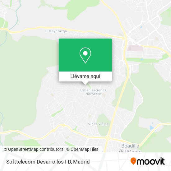 Mapa Softtelecom Desarrollos I D