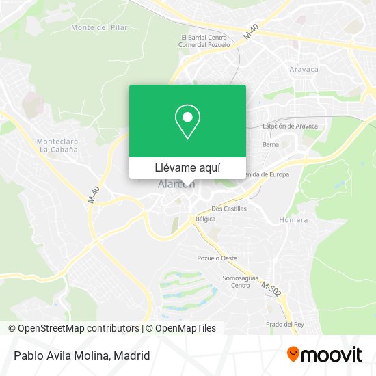 Mapa Pablo Avila Molina