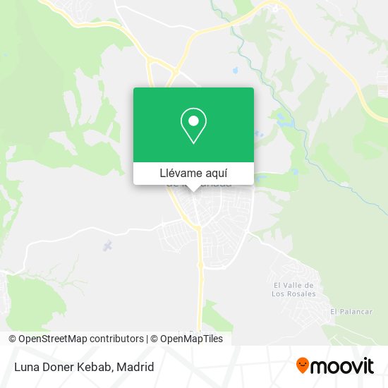 Mapa Luna Doner Kebab