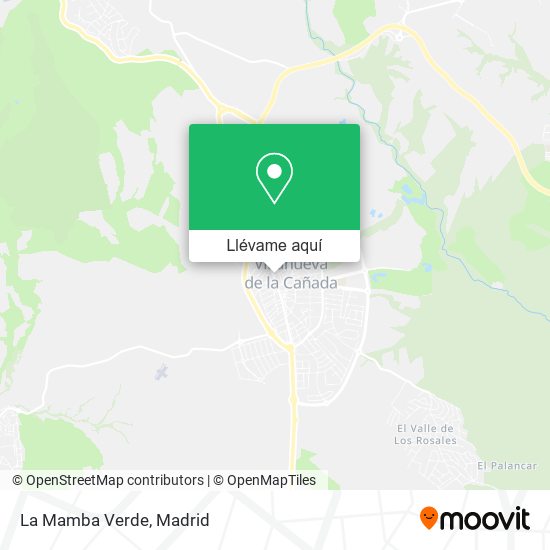 Mapa La Mamba Verde