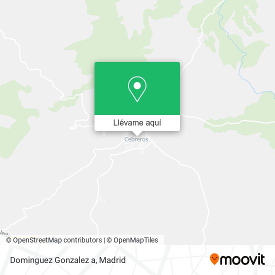 Mapa Dominguez Gonzalez a