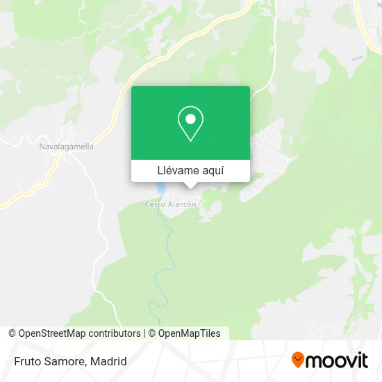 Mapa Fruto Samore