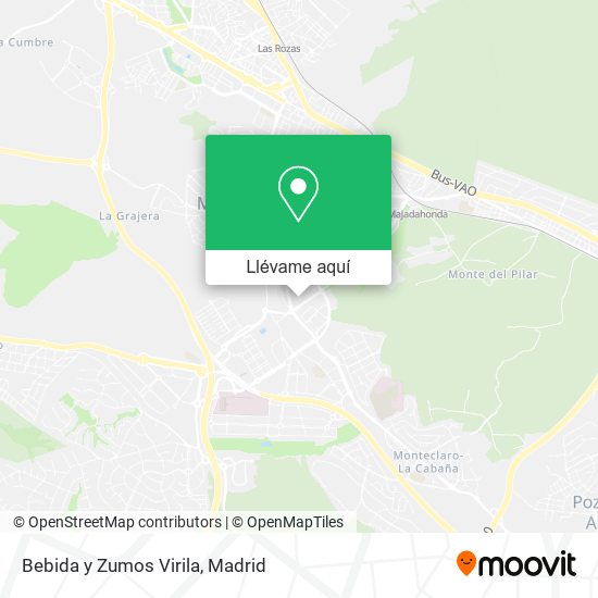 Mapa Bebida y Zumos Virila