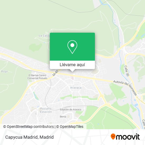 Mapa Capycua Madrid