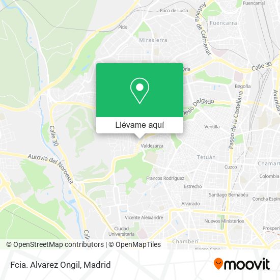 Mapa Fcia. Alvarez Ongil