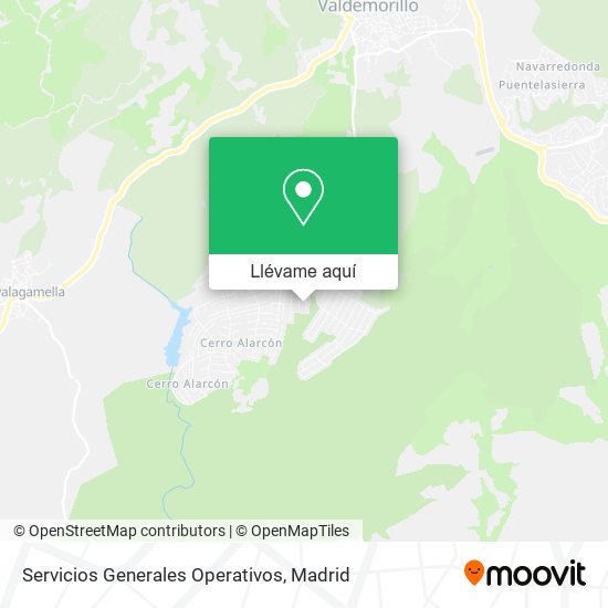 Mapa Servicios Generales Operativos