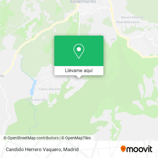 Mapa Candido Herrero Vaquero