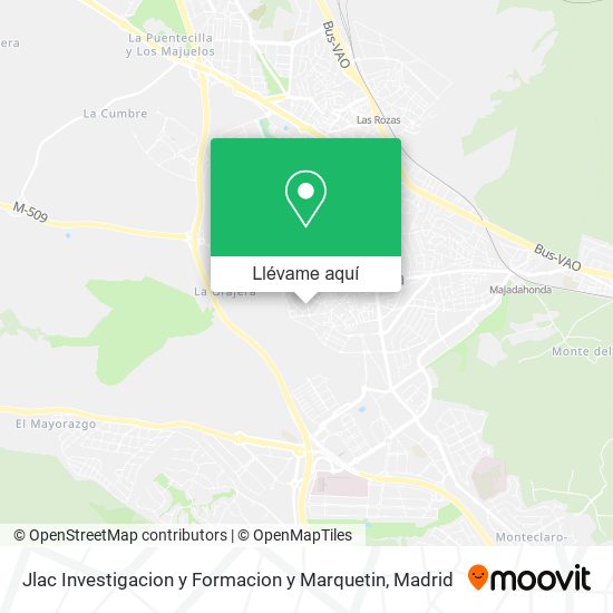 Mapa Jlac Investigacion y Formacion y Marquetin