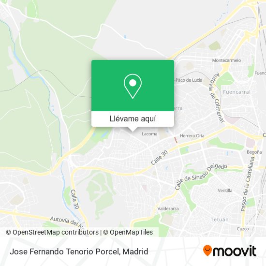 Mapa Jose Fernando Tenorio Porcel