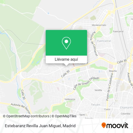 Mapa Estebaranz Revilla Juan Miguel