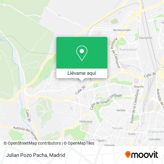 Mapa Julian Pozo Pacha