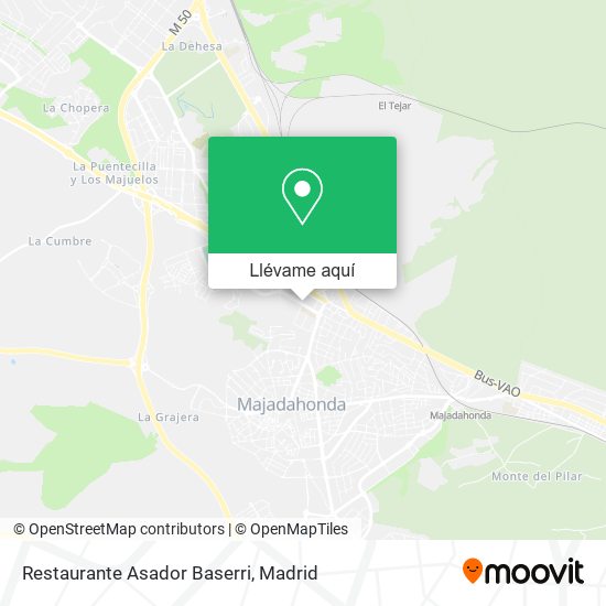 Mapa Restaurante Asador Baserri