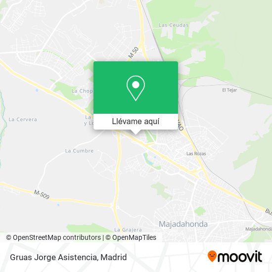 Mapa Gruas Jorge Asistencia