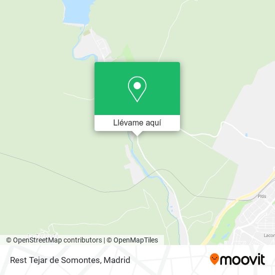 Mapa Rest Tejar de Somontes