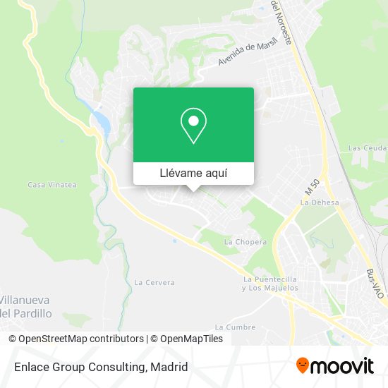 Mapa Enlace Group Consulting