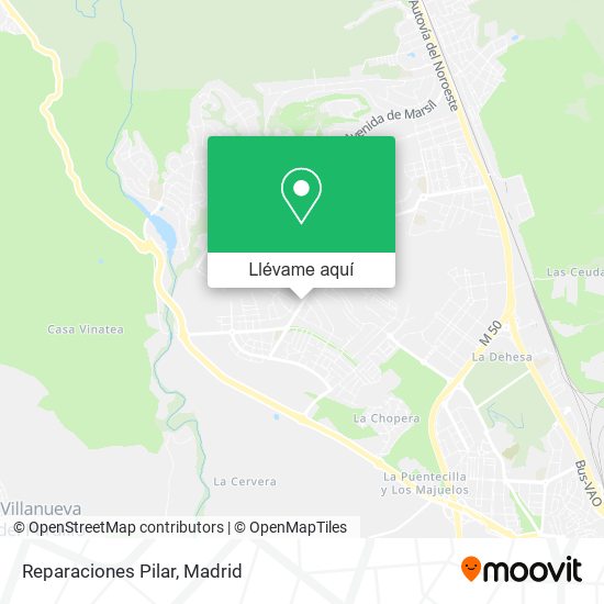 Mapa Reparaciones Pilar