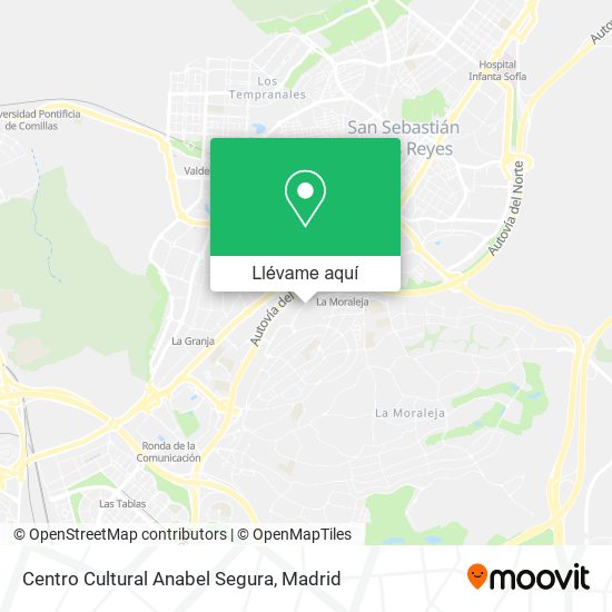 Mapa Centro Cultural Anabel Segura