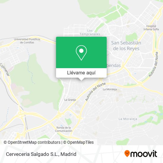 Mapa Cerveceria Salgado S.L.