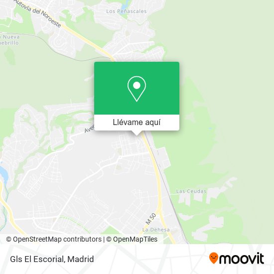 Mapa Gls El Escorial
