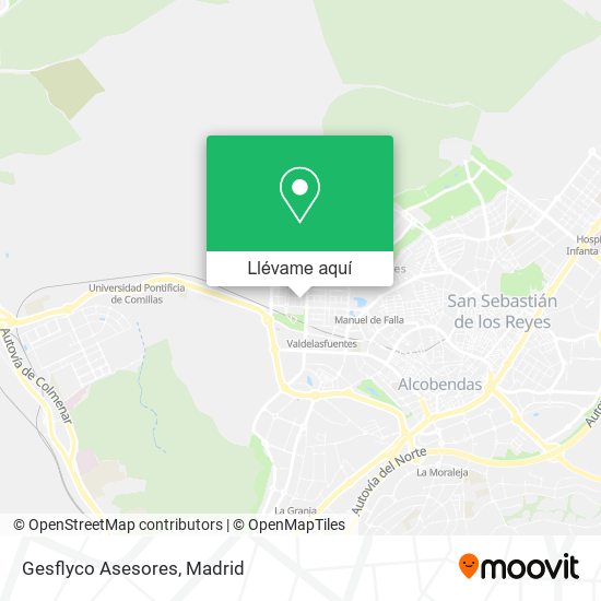 Mapa Gesflyco Asesores