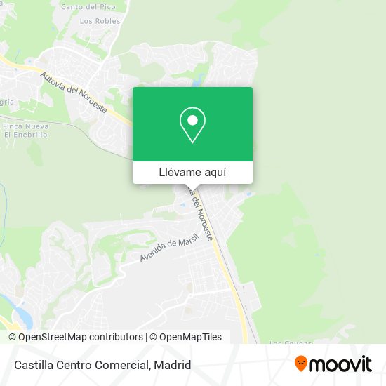 Mapa Castilla Centro Comercial