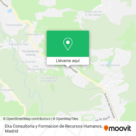 Mapa Eka Consultoria y Formacion de Recursos Humanos