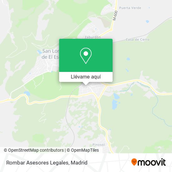 Mapa Rombar Asesores Legales