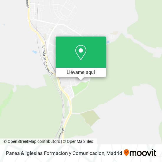 Mapa Panea & Iglesias Formacion y Comunicacion