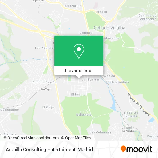 Mapa Archilla Consulting Entertaiment